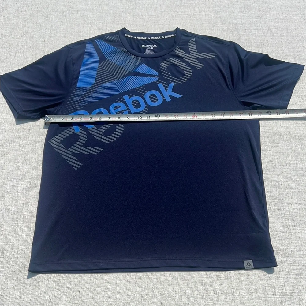 Reebok Blue Short Sleeve Performance Tee‎ - Picture 3 of 8
